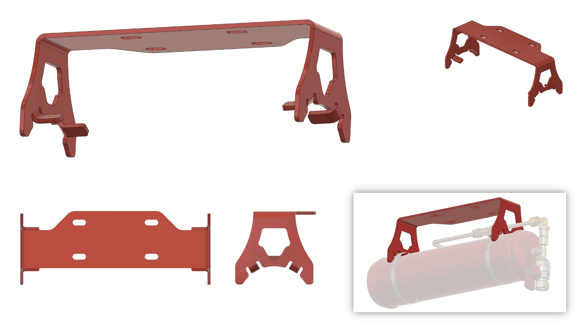 Air Tank Bracket (CAD-preview)