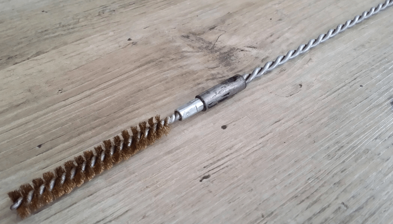 Flue Brush (brush, clamped nut and rod)